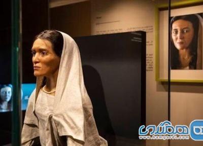 چهره بازسازی شده یک زن نبطی در عربستان به نمایش گذاشته می گردد